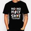 Oktoberfest Series 3D Printed Men'S T-Shirt Santa Hat Picture Casual Breathable Short-Sleeved Shirt