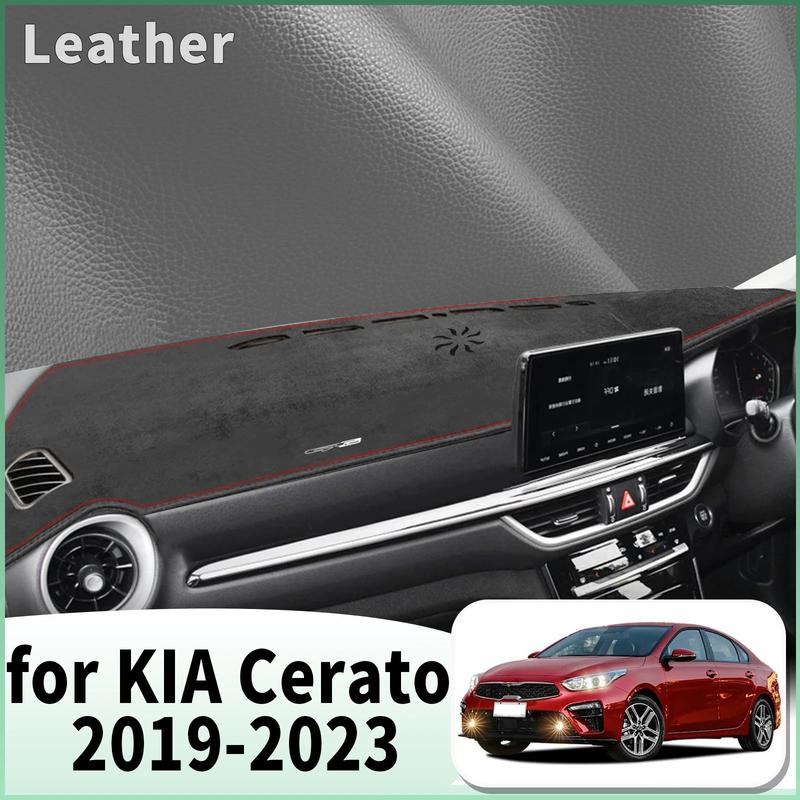 Подходит для KIA Cerato Коврик на панель приборов Чехол на приборную панель Автоаксессуары DashMat Солнцезащитный Коврик защитный