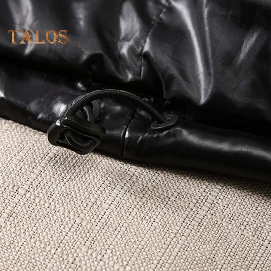 Мужское зимнее хлопковое пальто со съемным капюшоном, длинный рукав, однотонная стеганая куртка с карманами, водонепроницаемая теплая верхняя одежда