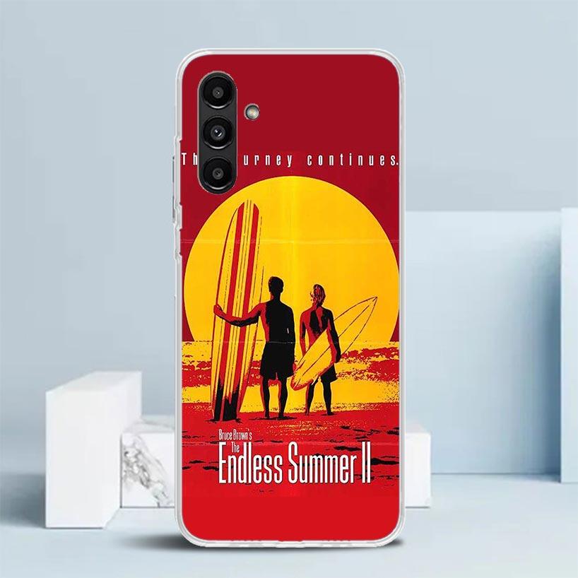 Эстетичный чехол для телефона с изображением доски для серфинга Для Samsung Galaxy A17 A37 A57 A16 A15 A14 A13 A56 A55 A54 A53 A36 A35 A34 A33 A26 A25 A24 A23 G