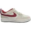 Nike Кроссовки для скейтбординга Court Borough, универсальные, удобные, низкие, для детей, детские кроссовки, светло-красные IQ9798-161