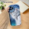 Чехол для телефона: 2D плоский дизайн, подходящий для iPhone 18, 17, 16, 15, 14, 13 Pro, защитный чехол-пленка, стиль для пары, градиентный котенок, Рождество и Хэллоуин