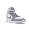 Женские кроссовки Air Jordan 1 Mid Indigo Haze Doll Фиолетовый Белый BQ6472-510