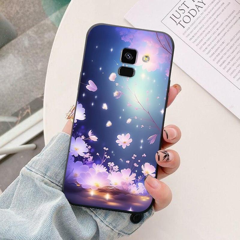 Силиконовый чехол Для Samsung Galaxy A8 2018 A530 A530F чехол астронавт Мягкий ТПУ Чехол для телефона Для Samsung A8 Plus 2018 A730 A730F Чехол