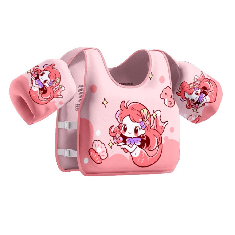 Куртки для плавания с защитой от опрокидывания для детей Регулируемый жилет для плавания без надувания для детей