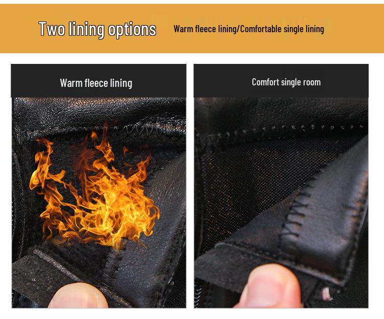 Девичьи осенне-зимние ботильоны Мартин в корейском стиле на флисовой подкладке 2025