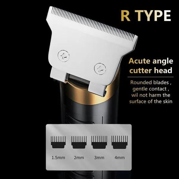 НОВАЯ USB-машинка для стрижки волос, профессиональная электрическая машинка для стрижки волос, бритва, триммер для бороды, 0 мм, мужская машина для стрижки волос для мужчин