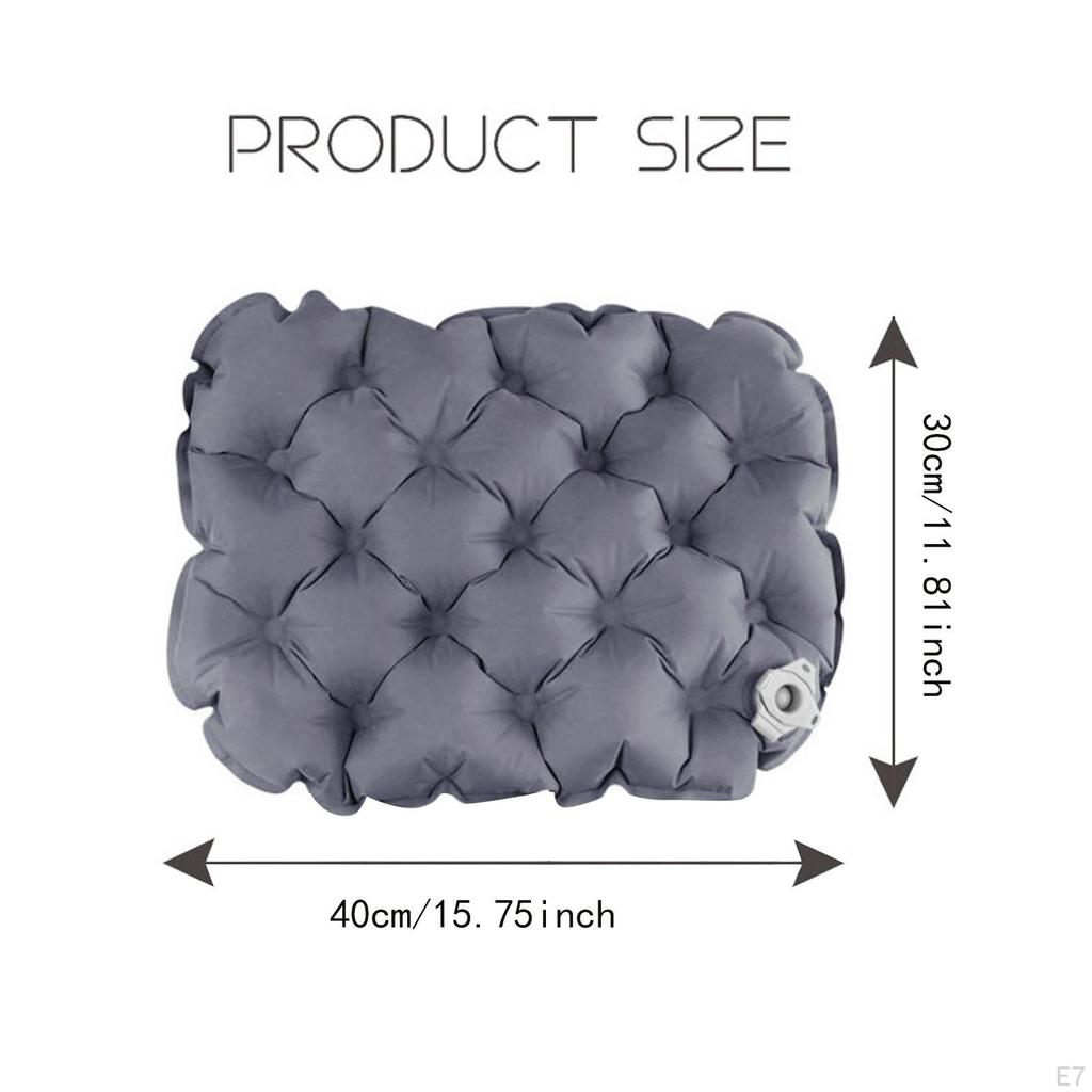 Надувная подушка для сиденья Воздухопроницаемая Складная Подушка для офисного стула Стадион для