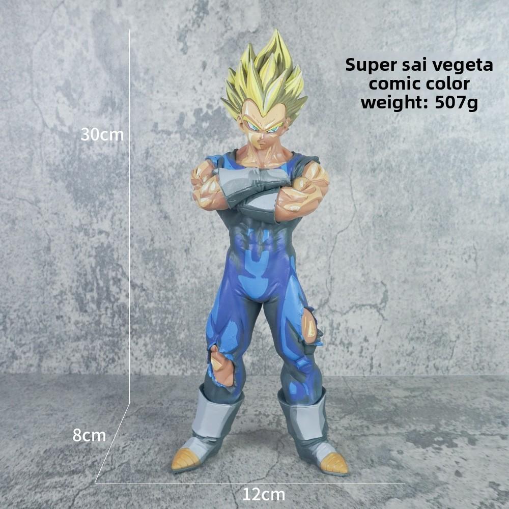 Фигурка Супер Сайян Веджета из Dragon Ball, ПВХ, с подставкой, для коллекционеров
