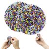 Силиконовая игрушка для сбора бусин, снятия стресса, снятия стресса, снятия стресса с волос, ногтей, кожи, альтернативная портативная декомпрессионная игрушка для сбора трихотилломании