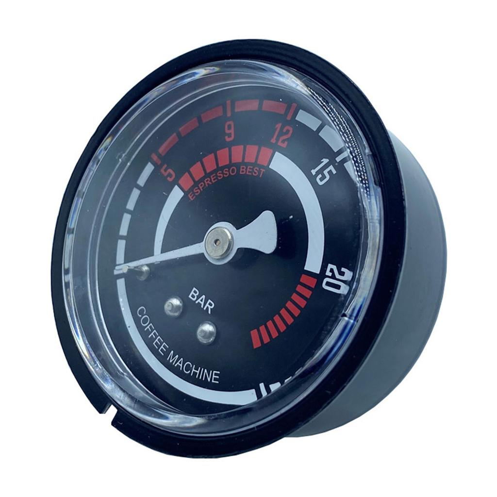 20Bar Pressure Gauge Internal Thread Steam Generator Gauge Coffee Maker Gauge Metal Material Perfect for Coffee Machines