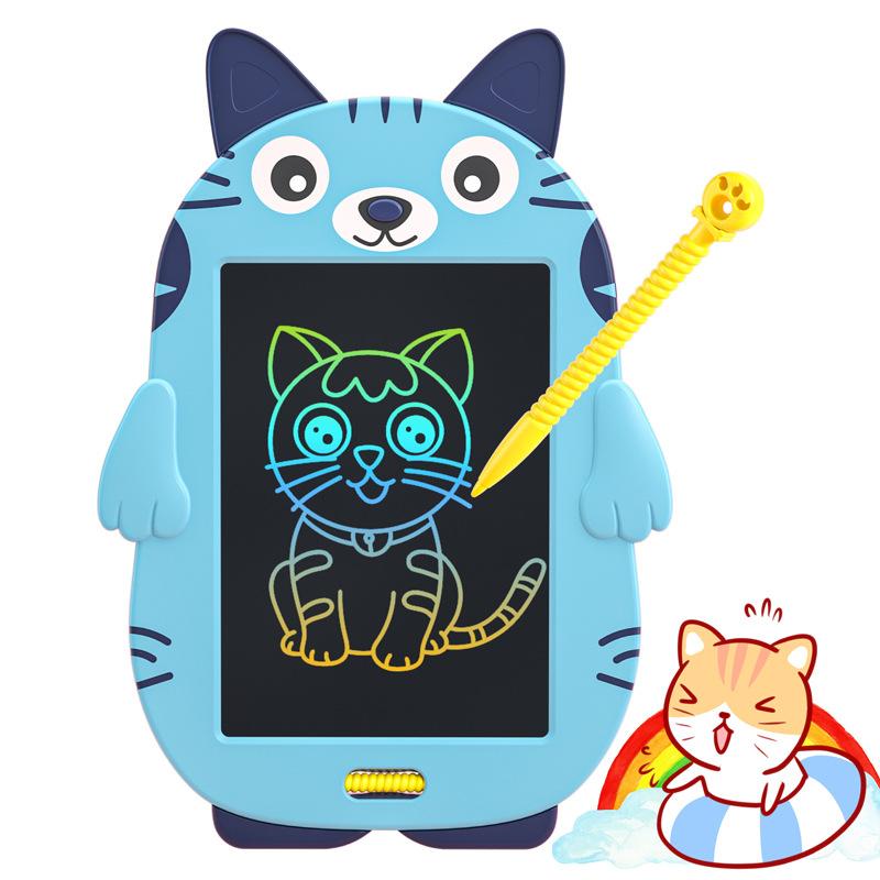85-дюймовая мультяшная электронная доска для рисования, ЖК-экран, планшет для письма, цифровая графическая планшетка для рукописного ввода, письменные игрушки для детей L20