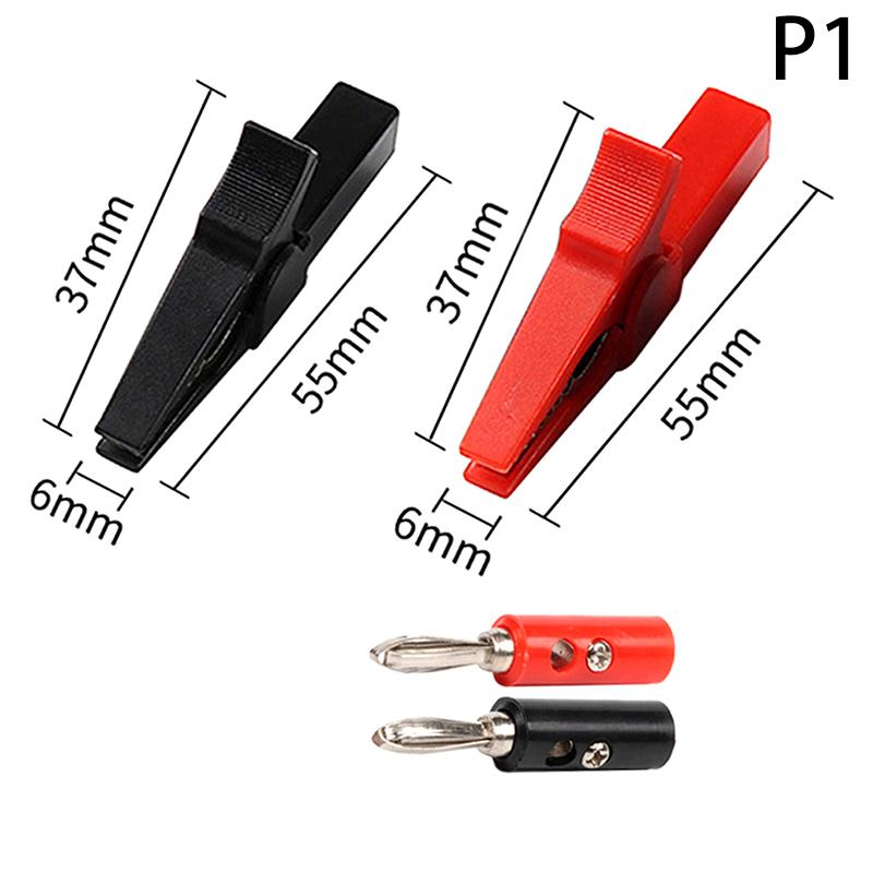 2 шт. 30/50A 80 мм Крокодил Автомобильный Фургон Аккумулятор Тестовый Провод Зажимы Крокодил Электрический Перемычка Кабель Зажим Красный+Черный