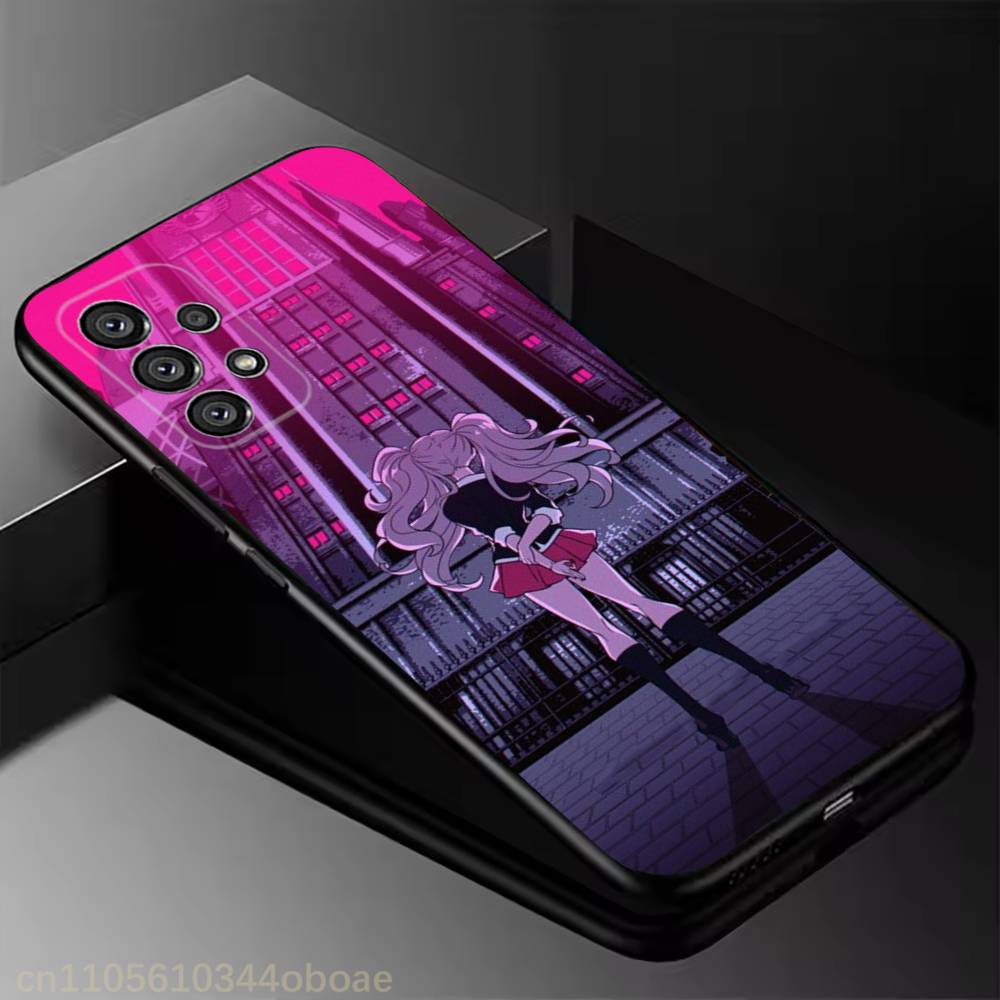 Чехол для телефона D-Danganronpa Enoshima Junko для Samsung Galaxy A13, 21s, 22, 31, 32, 52, 53, 71, 80, A91, мягкий черный корпус