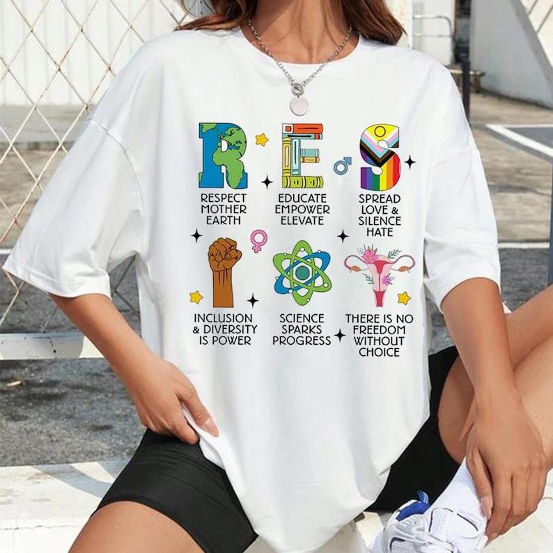 Resist Equality Stateunisext TShirt Social Justice TShirt Activist Tee Feminist Empowerunisext Shirt