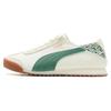 New Roma Abrasion Resistant Breathable Moisture Wicking Low Top Running Shoes Unisex White Green 398332-05
