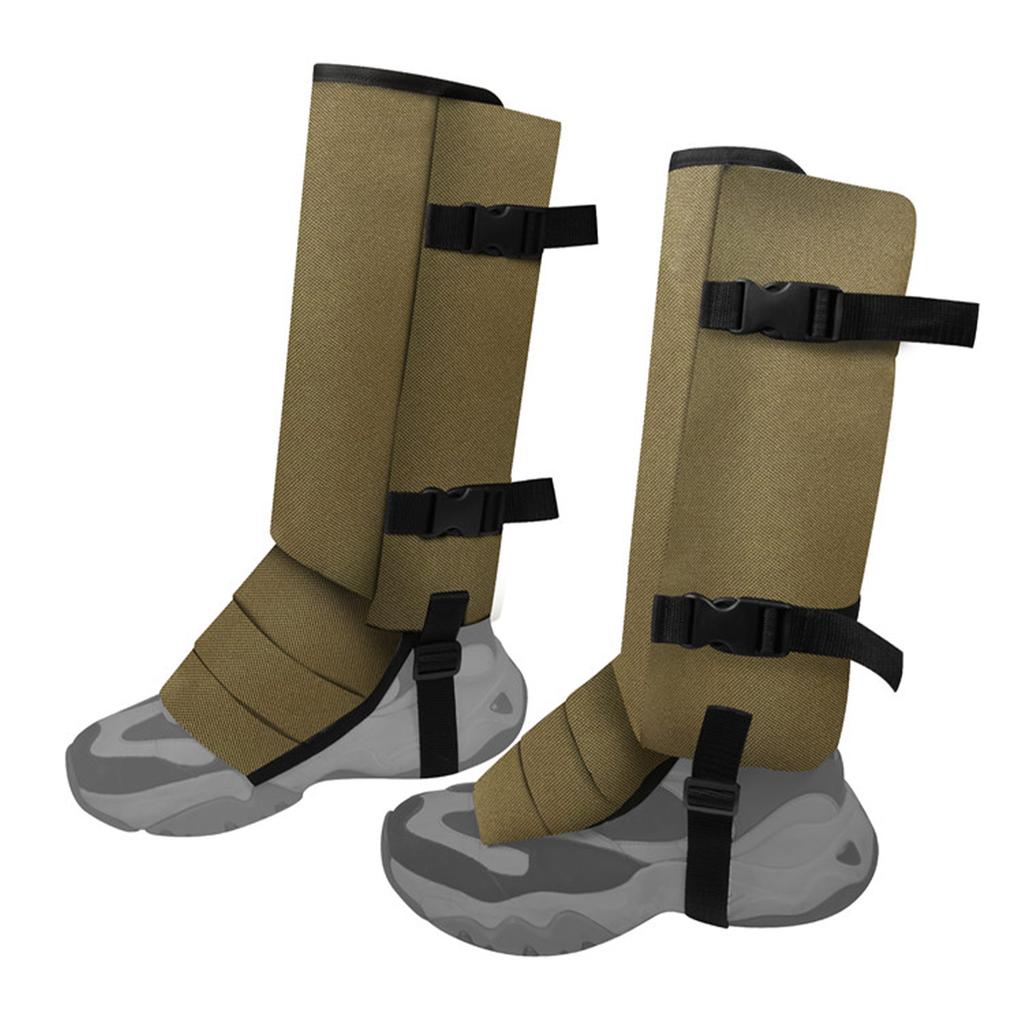 Snake Gaiters for Hiking Lightweight and Breathable Snake Proof Leg Sleeves Adjustable Snake Bite
