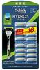 Бритва Schick Hydro 5 Premium для чувствительной кожи, держатель с 5 лезвиями (Лезвия в комплекте + 15 сменных лезвий)