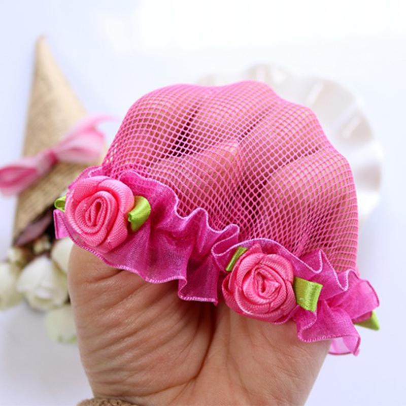 Модные унисекс аксессуары для волос 5 цветов изящные регулируемые детские танцевальные сетки для волос 1 шт красивые девушки высокое качество эластичные изысканные цветочные сетки для волос