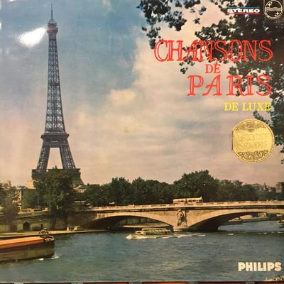 Виниловая пластинка РАЗЛИЧНЫЕ Chansons De Paris SFX7007 PHILIPS Япония Obi Поп Б/у