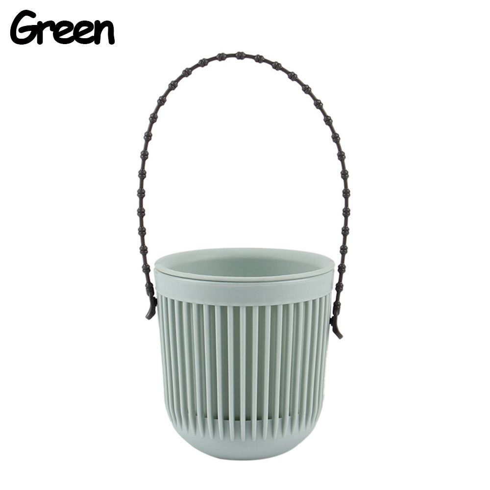 1 PC Colorful Planter Home Decor Hanging Flowerpot Double-layer Garden Pot Plants Holder
