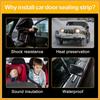4m x 23mm Universal Car Z Shape Rubber Weather Waterproof Strip Seal Edge Protector Replacement