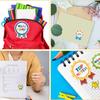 60Pcs10Sheets Excellent Medal Reward Sticker Cartoon Inspirational Label Badge Children Students Encourage Compliment Stickers