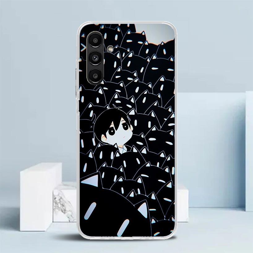 Игровой мультяшный чехол O-Omori для Samsung Galaxy A17 A37 A57 A16 A26 A36 A56 A15 A14 A55 Чехол для телефона A13 A53 A25 A35 A24 A34 A23 A33