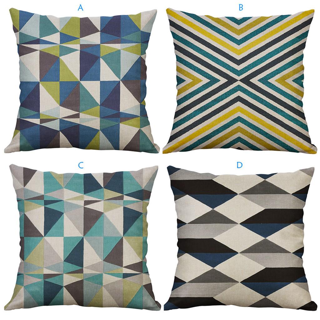Irregular Geometric Pattern  Case Cushion Cover 60x60cm