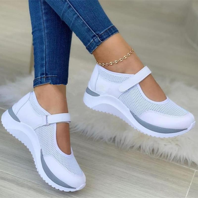 New Women Vulcanize Shoes Summer Fashion Breathable Sneaker Ladies Casual Platform Shoes Comfortable Outdoor Plus Size 43