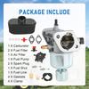 15003-7081 Carburetor Replacement For Kawasaki FH580V FS541V  FS600V Engines, Compatible with for John Deere  X300R X304 Carb