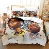 Rapper Lil Baby Bedding Set Boys Girls Twin Queen Size Duvet Cover Pillowcase Bed Boys Adult Fashion Home Textileextile