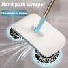Household Floor Sweeper With Dustpan Set 2 In 1 Machine Cleans Dust Manual Hand Push Mop Vacuum Cleaner