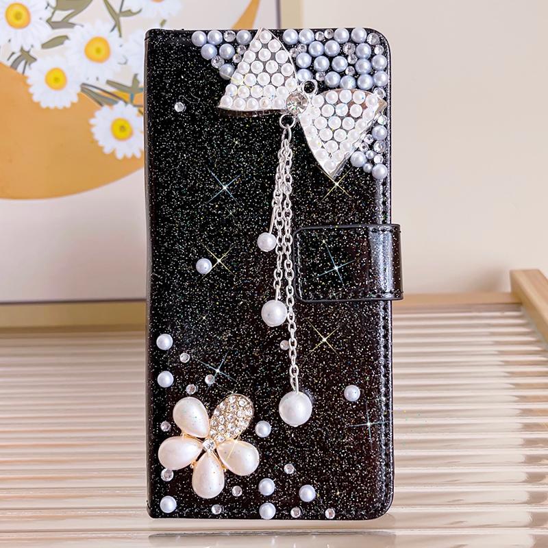 Блестящий чехол-кошелек для Samsung Galaxy S26 Ultra S25 FE S24 S23 Plus S22 A13 A14 A15 A16 A26 A36 A56 A34 A54 A35 A55 A33 A17