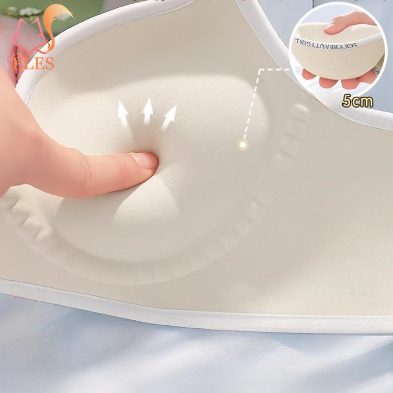 Seamless Shaping Anti-sagging Non-empty Cup Bra 5CM Thick Bras for Flat Chest and Small Chest Women