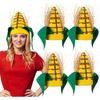 Breathable Lining Corn Shaped Funny Party Hat Soft Felt Quirky Cosplay Cap  Festival Celebration