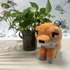 Милая лиса плюшевая игрушка Мягкая набивная игрушка Кукла-компаньон для малыша Идеальный подарок на Рождество и дни рождения детей