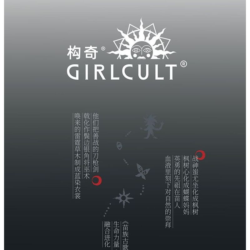 GIRLCULT - Серия «Психик Мяо» Палетка теней для век 8 цветов - 3 типа