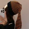 Long Ear Rabbit Ears Hat Keep Warm Ear Protection Hat New Crochet Knitted Hat  Autumn Winter