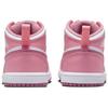 Air Jordan 1 Mid TD Valentines Day 2023 Baby Sneakers Pink Coral-Chalk Desert-Berry DQ8425-616