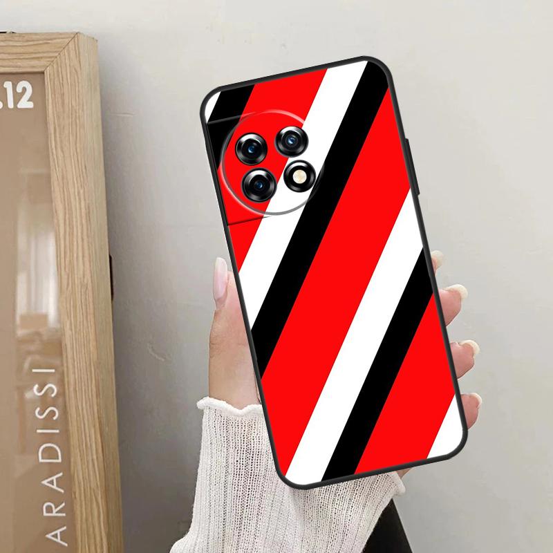 Стильный чехол Milan со полосками для OnePlus 12 11 9 10 Pro 9RT 10T 10R 12R OnePlus Nord 2 CE 3 Lite CE4 N10 N20