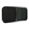 RV Window UV Protection Insect Screen Black Perfect Seal RV Sliding Window Universal for Caravan Camper Trailers