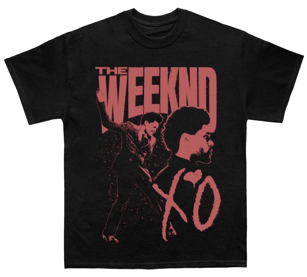 Футболка The Weeknd Унисекс Унисекс Винтажная Певец Rb Фанат Уличная Одежда Графическая Футболка Повседневная Хлопок Короткий Рукав Топы