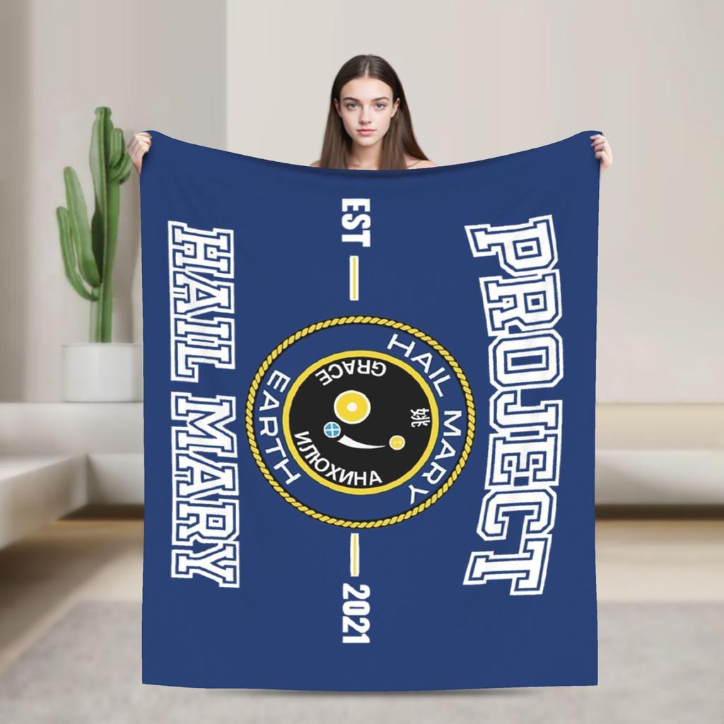 Project Hail Mary Ryland Grace Eridani-Rocky Fashion Blanket AMAZE Plush Throw Fashion Blankets Bedroom Sofa Decoration Soft Warm Multi-func