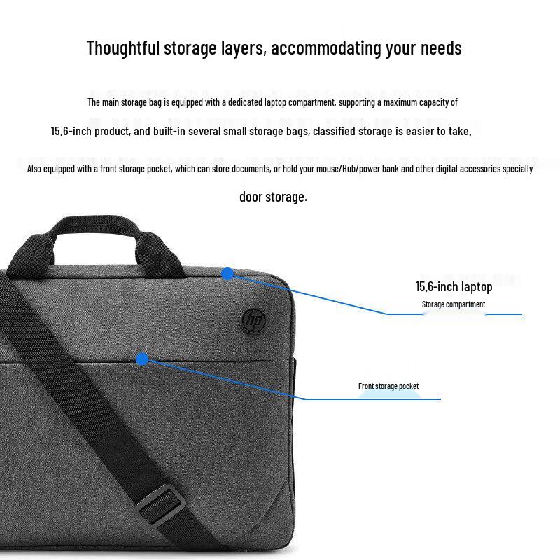 HP 15.6-inch Laptop Shoulder Bag