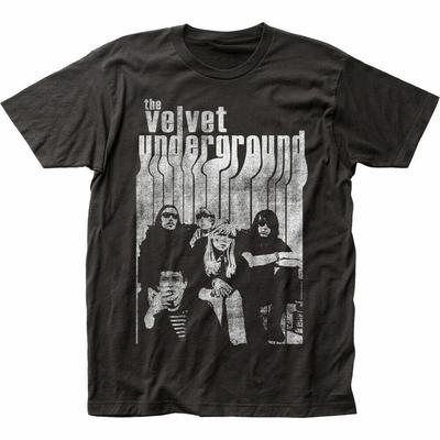 Мужская футболка с изображением группы Velvet Underground и Нико, лицензированная футболка в стиле Rock N Roll, черная, унисекс