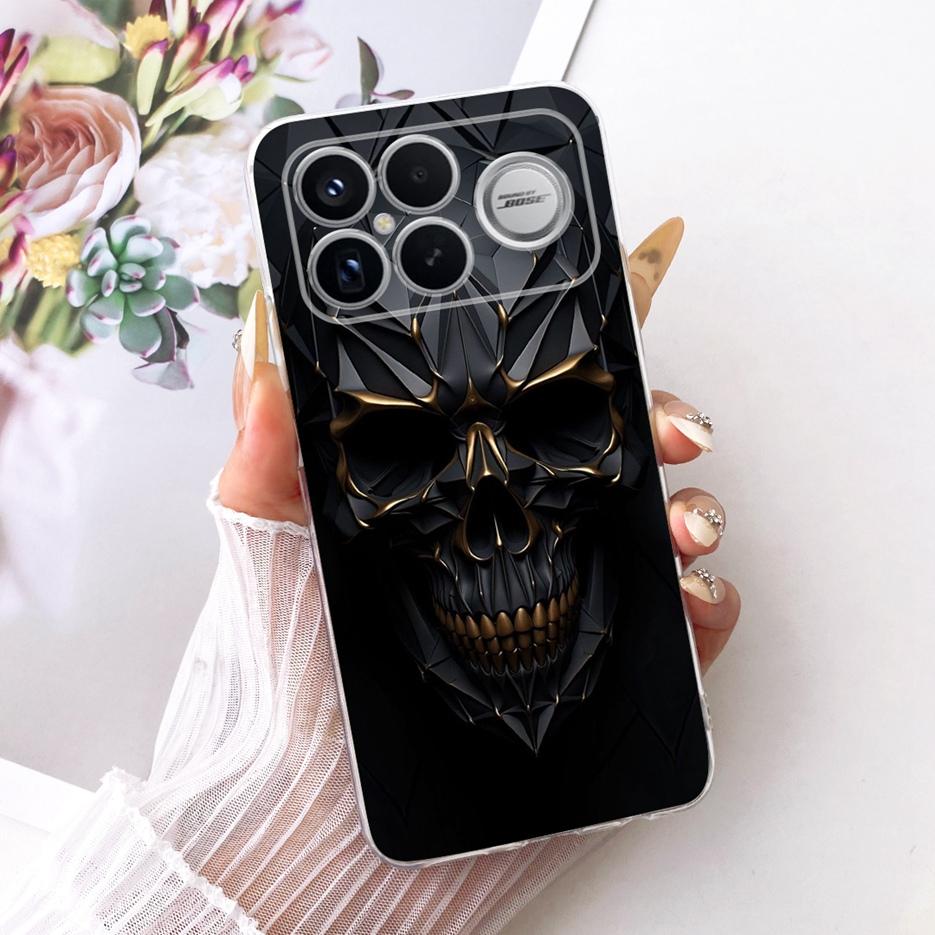 Чехол для Xiaomi Poco F8 Ultra Стильный Расписной Чехол Мягкий Силиконовый Чехол Для Xiaomi Poco F8 Pro PocoF8 Ultra F8Pro F8Ultra 5G Сумки