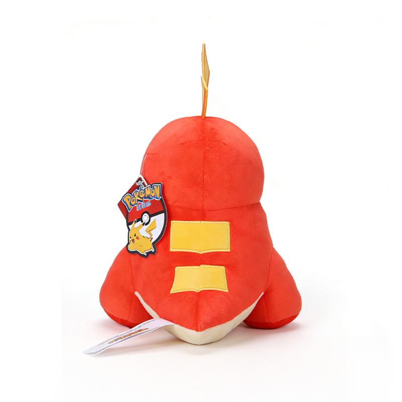 Kawaii Fire Type Crocodile Plush Toy Soft Stuffed Animal Anime Doll Birthday Christmas Gift For Kids