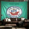Custom Name FC Hansa Rostock Printed Tapestry – Wall Hanging for Bedrooms, Dorms, and Home Decor