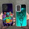 Geometry Dash Game Soft Phone Case for Samsung A17 A16 A15 A14 A13 A57 A56 A55 A54 A53 A37 A36 A35 A34 A33 A26 A25 A24 A23 A52